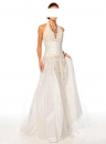 traumhaftes Brautkleid, creme