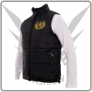 Coole Schwarze Clubwear Winter Weste FancyBeast FB304