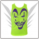 Neon Gelbes FancyBeast Clubwear Shirt Armlos FB279