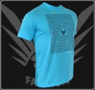 Hell Blaues FancyBeast Labyrinth Shirt FB177